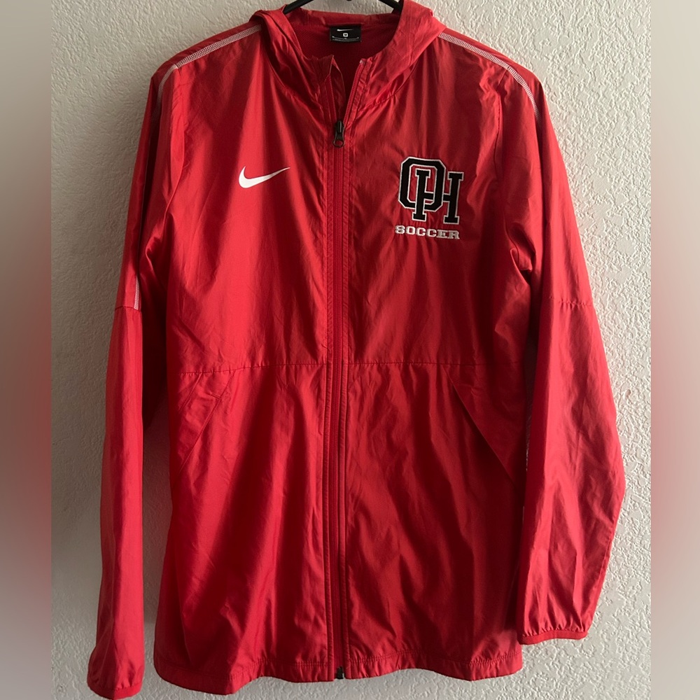 Nike soccer windbreaker jacket